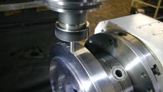 Rotormann - rotary table with synchronizer in action / Degree scale 3/3