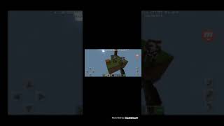 Minecraft sky block map lucky tree