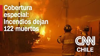 Emergencia por incendios forestales en Viña del Mar: Confirman 122 muertos