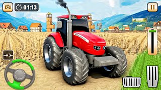Real Tractor Driving: Farming Simulator - Farmer Job Game - Android gameplay
