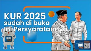 KUR 2025 Sudah di buka lagi, berikut syarat dan peraturannya | KUR 2025