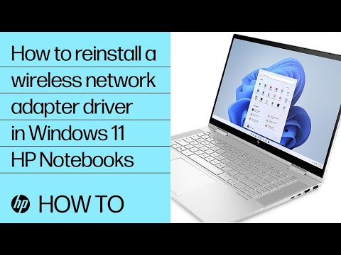 How to reinstall a wireless network adapter driver in Windows 11 | HP computers | HP Support