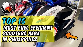 Fuel Efficient Scooters in Philippines| Pinakatipid sa Gas ang mga Scooters na ito