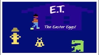 How To Find All 4 E.T. Atari 2600 Easter Eggs