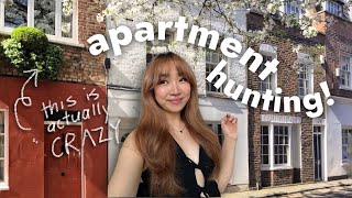 Apartment Hunting in London! (touring *flats* bc im british now)