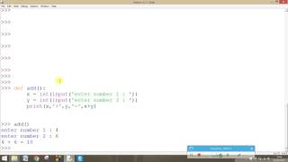 CHAPTER 5 : user defined functions