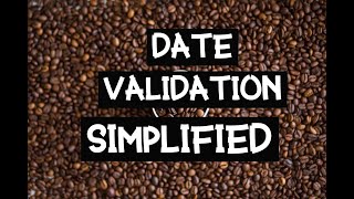 Date Validation Simplified | Java