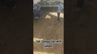 Soil Compaction with Compactor at the site #civilengineer #construction #civilguruji