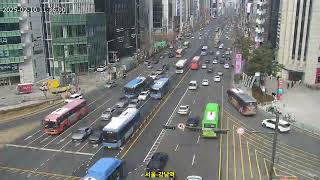 [교통상황] 서울-강남역 / 2025-02-10(월요일), CCTV Record Cam #0210