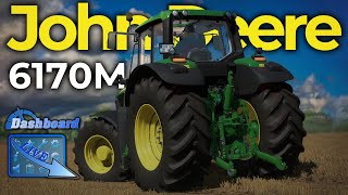 John Deere 6170M mit DashBoard Live  by Dince | Mod-Review | LANDWIRTSCHAFTS SIMULATOR 22