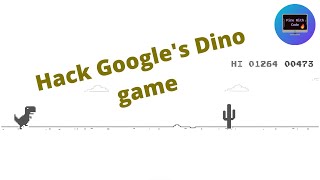 Hack Google's Dino game with Javascript