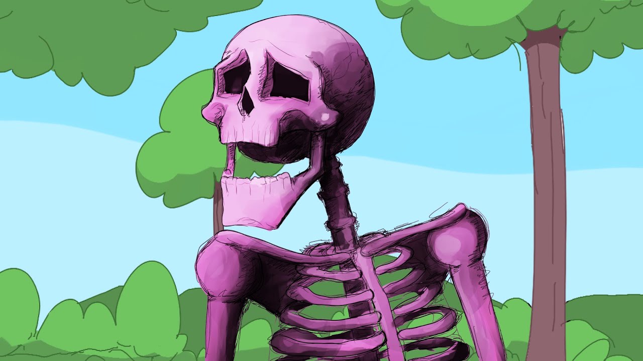Silly Skeletons Original Animation Youtube