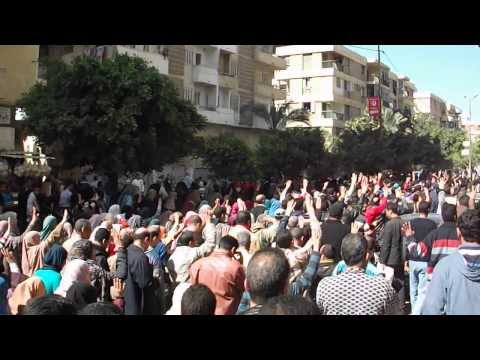 بالفيديو .. مسيره حاشده ضد الانقلاب العسكرى بمنطقة السيوف بالاسكندريه فى اسبوع الثوره ضد الفاسده
