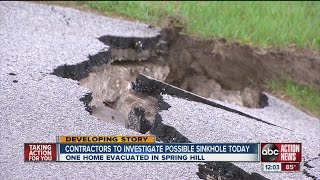 spring hill sinkhole