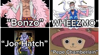 forcing my brother to guess one piece characters (ft. @LittleCaldeira )