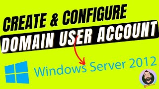 How to create Domain User on Windows Server 2012 | How to configure Domain User on Client System
