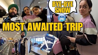 TRIP BEGINS | SNOW KO ALVIDA