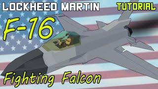 "F-16" Fighting Falcon | Plane Crazy - Tutorial