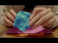 japanese asmr ビーズ粘土、びーずるで遊ぶ音 1 beads clay 囁き声 whisper