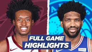 CAVS vs SIXERS FULL GAME HIGHLIGHTS | 2021 NBA SEASON
