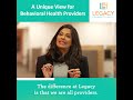 A Unique View for Behavioral Health Providers