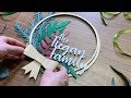 Laser Cut Holiday Decor With Your Family's Name