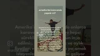 Amerika’da karavanda yaşamak!!! #amerikadayasam #amerikavizesi #karavan #greencard