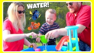 Finding Dory Water Table Step2 Whirlin’ Waves with Dory & Nemo!  Finding Dory Water Toy - Kids FUN