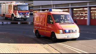 HLF 20/16 \u0026 Kleineinsatzfahrzeug - KEF der Berufsfeuerwehr Worms