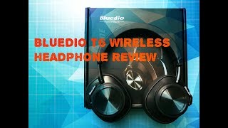 Bluedio T6 Wireless Bluetooth Headphones Review