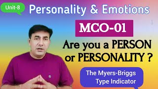 #MCO-01 #Personality \u0026 Emotions #The Myers-Briggs Type Indicator #Types of personalities