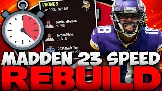 I Can Only Use The Trade Finder! San Francisco 49ers Speed Rebuild! Madden 23 Franchise