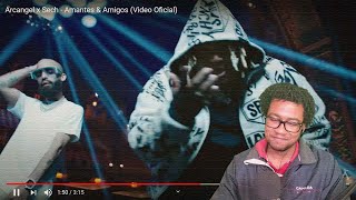 REACCION Arcangel x Sech   Amantes & Amigos Video Oficial