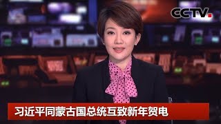 [中国新闻] 习近平同蒙古国总统巴特图勒嘎互致新年贺电 | CCTV中文国际
