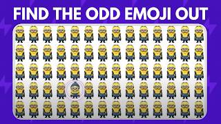 Find the ODD One Out | Emoji Quiz | Easy, Medium, Hard #5