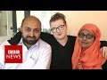 'They're my mum and dad, not terrorists' - BBC News