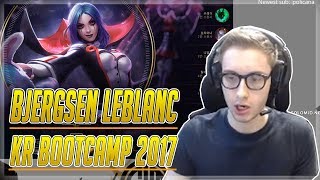 531. BJERGSEN LeBlanc vs Orianna MID Patch 7.18 [BJERGSEN Stream 09 25 2017]