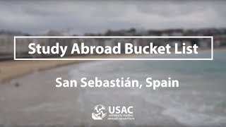 USAC Study Abroad Bucket List - San Sebastián