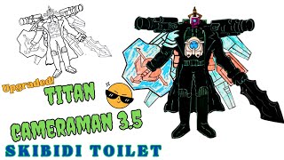 How to Draw Upgraded Titan Cameraman | Drawing Skibidi Toilet | Step By Step Drawing 😍