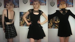 Trying on goth clothing?! Kate's Clothes haul