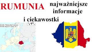 RUMUNIA   najważniejsze informacje i ciekawostki