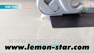 How to cut banner very fast tools cutter