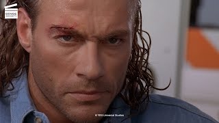Hard Target: Motorcycle chase HD CLIP