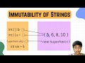 Mutable and Immutable data types - Java programming