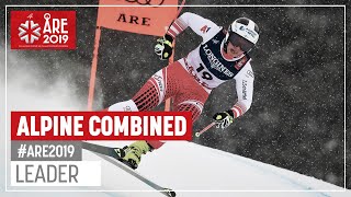 Ramona Siebenhofer | 1st run leader | Ladies' AC | Are | FIS Alpine World Ski Championships