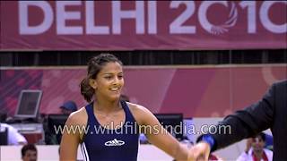 Dangal inspiration: Geeta Phogat fights for Gold, with Emily Bensted, at Commonwealth Games 2010