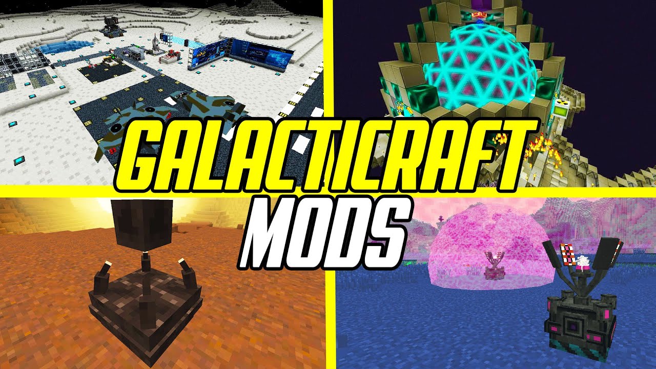 Top 10 Galacticraft Mods Addons Minecraft Space Mods Youtube