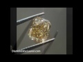 2.44ct fancy brown yellow si1 radiant diamond gorgeous golden brown gia report