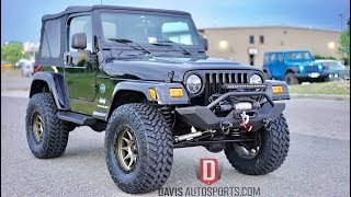 Davis AutoSports 2005 JEEP WRANGLER TJ ONLY 44K MILES / LIFTED / FOR SALE