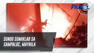 Sunog sumiklab sa Sampaloc, Maynila | TV Patrol